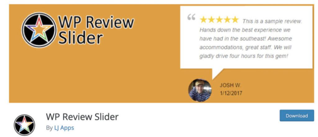 افزونه WP Review Slider